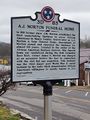 Historical marker 3d 83 aj morton funeral home.jpg